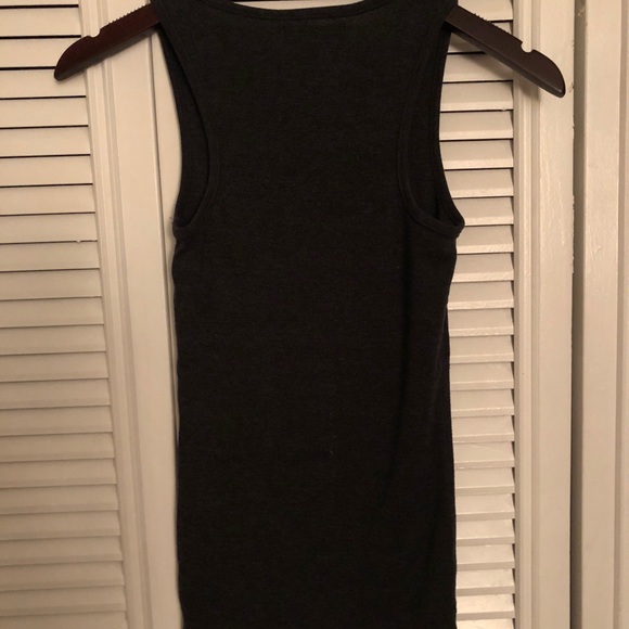 Gray Ribbed Tank - Picture 4 of 4